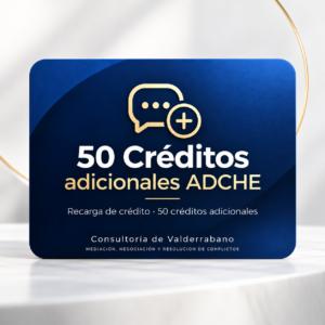 50 Créditos ADCHE adicionales